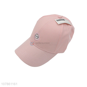 Hot selling pink fashion sports baseball hat for gifts