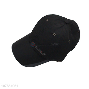New style black cool adjustable baseball hat for outdoor