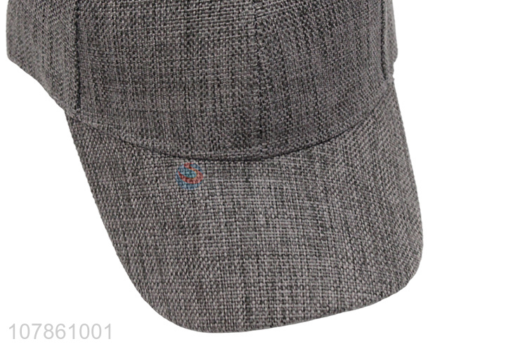 Best selling fashion style grey sports baseball hat
