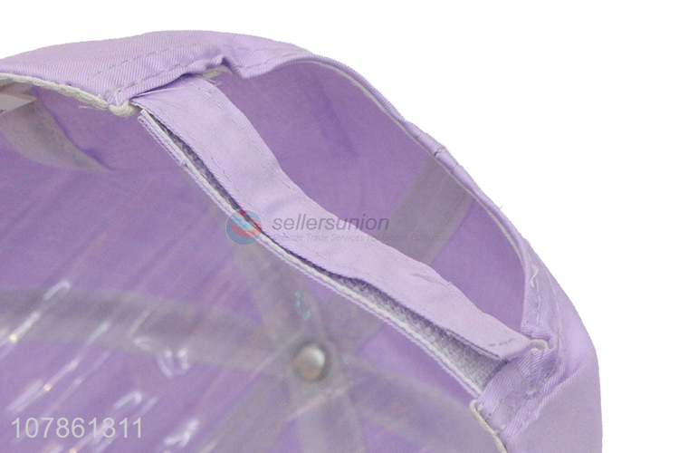 China wholesale purple children decorative sports baseball hat for sale