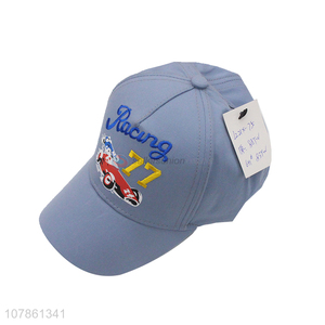 Wholesale from china summer embroidered cartoon children baseball hat