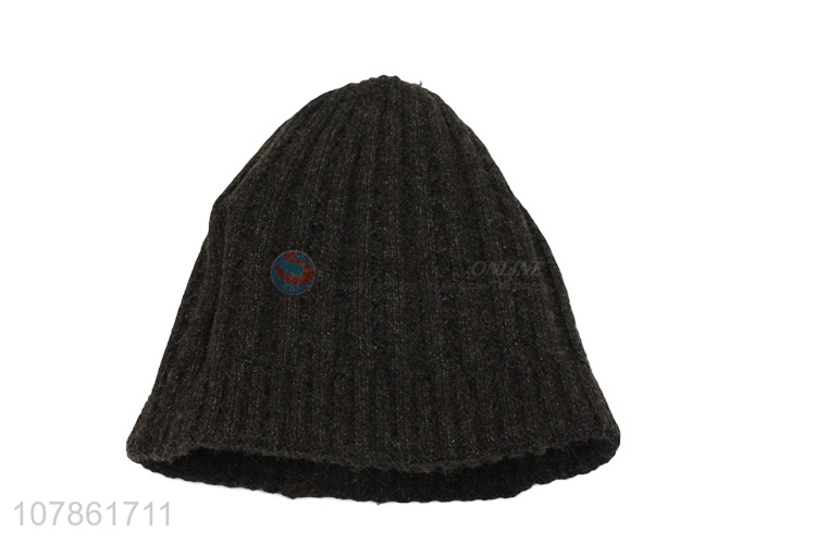 Popular products soft keep warm beanie cap knitted hat for gifts