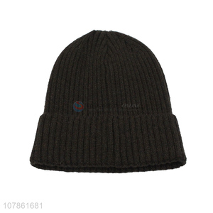 Hot sale fashion beanie cap knitted hat for men and women