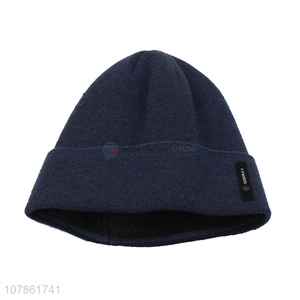 New arrival winter thick knitted hat beanie cap for keep warm
