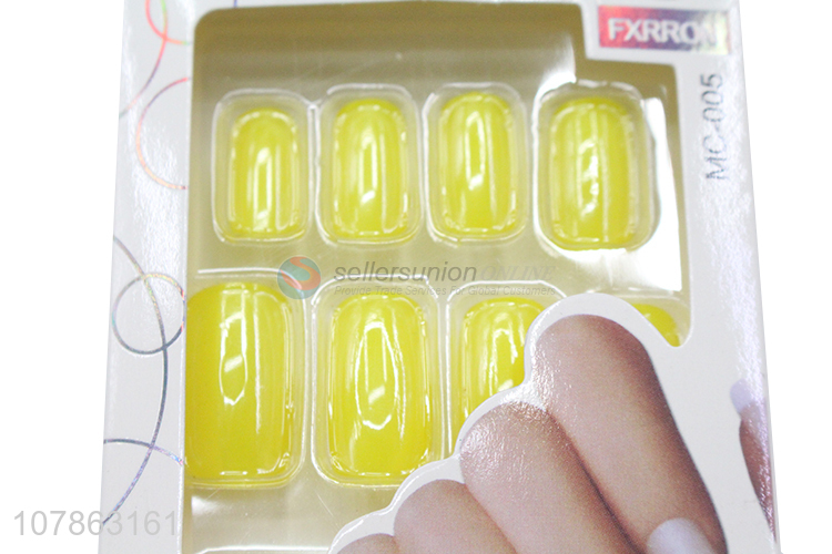 New Design Press On False Nail Tips Gel Nail Art