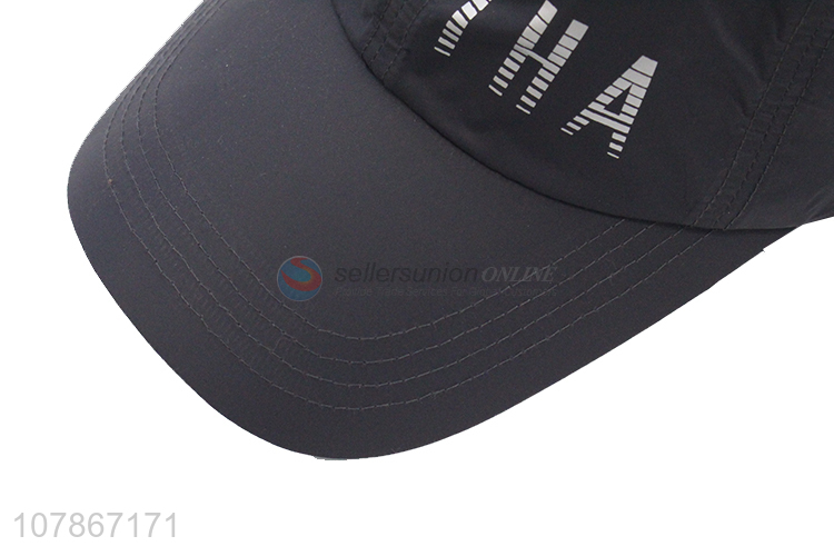 Yiwu wholesale black universal quick-drying baseball cap