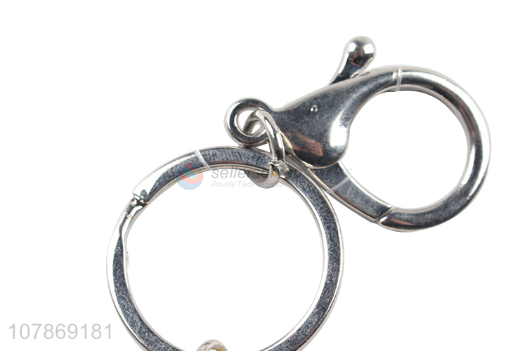 Fashion Style Acrylic Letter E Keychain Key Ring