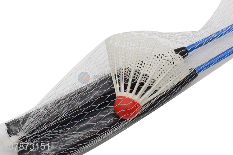 Wholesale professional best tension badminton racket set