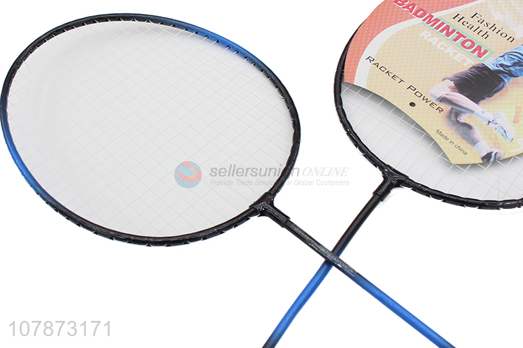China factory good elastic badminton racket set for sale