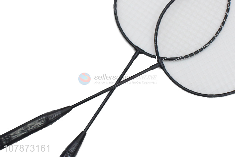 Hot sale outdoor sports durable badminton racket set