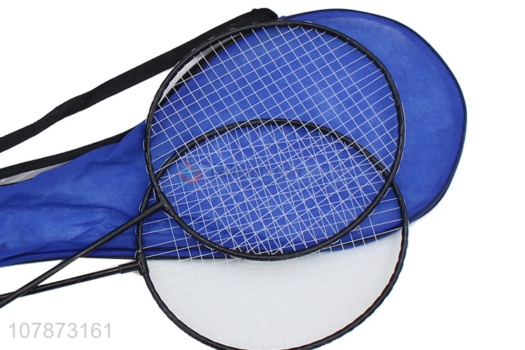 Hot sale outdoor sports durable badminton racket set