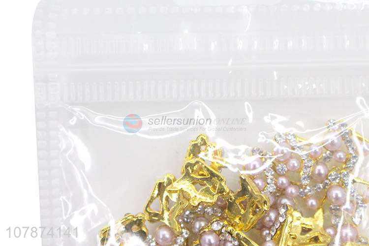 Good wholesale price metal for girl DIY nail art decoration