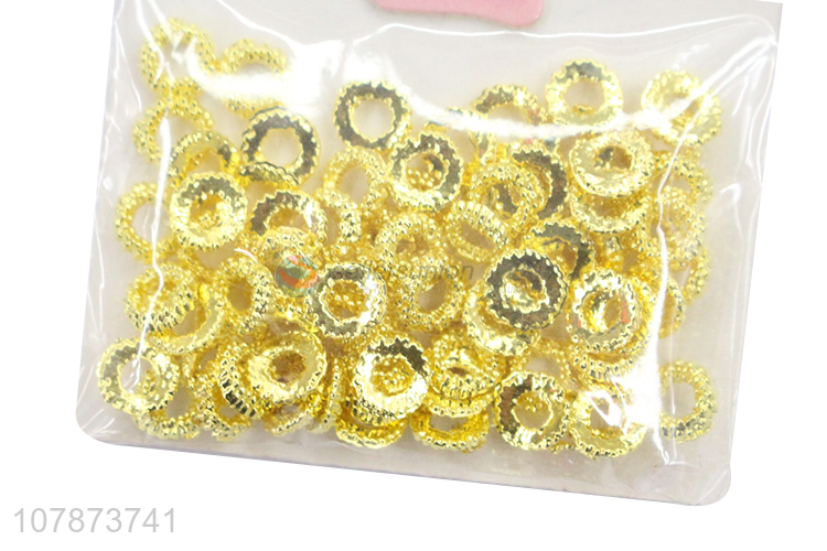 Low price golden mini metal nail drill DIY accessories wholesale