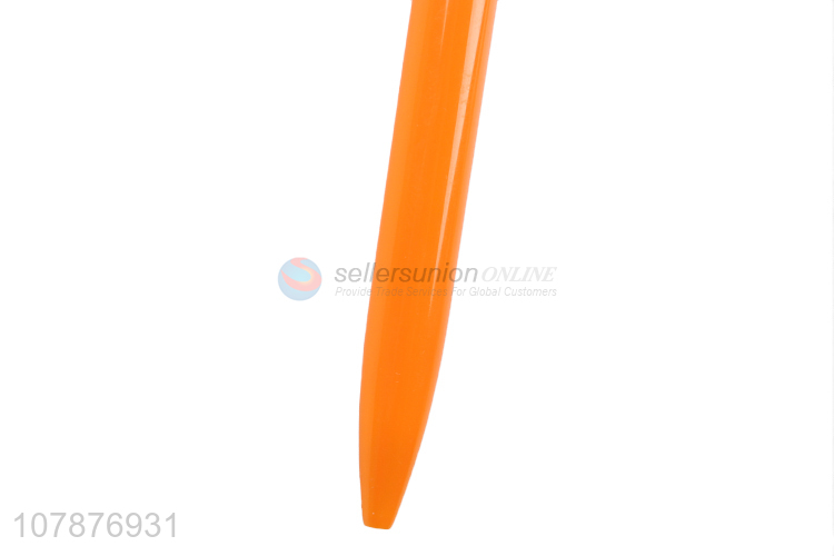 China wholesale orange cartoon universal plastic ballpoint pen