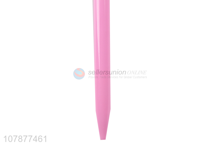 China wholesale pink cartoon universal plastic ballpoint pen