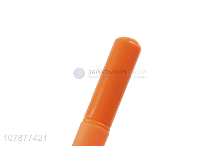 Hot selling orange cartoon cute toy pen student writing pen wholesale