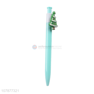 Yiwu wholesale blue ballpoint pen creative plastic writing pen