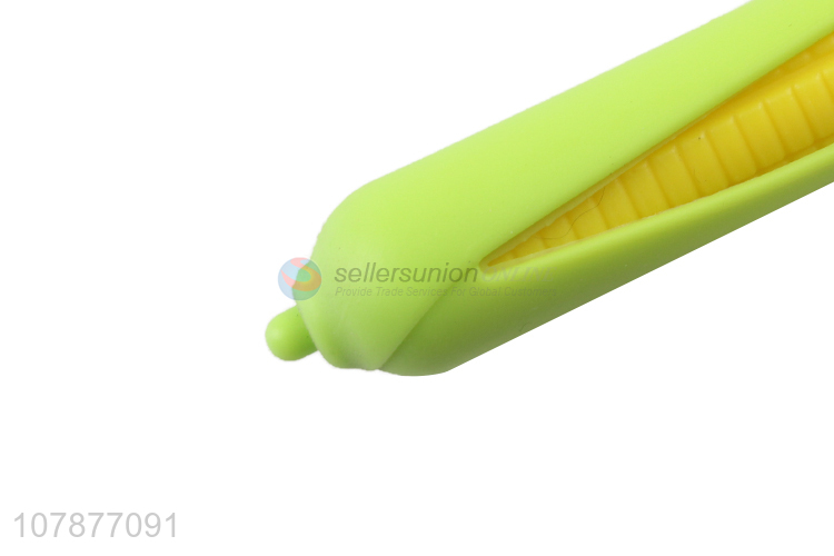 Factory wholesale yellow creative corn style writing pen for students