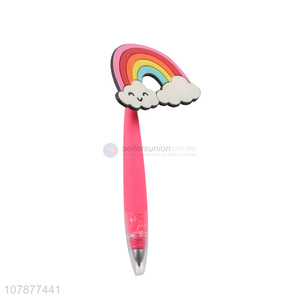 New arrival pink cartoon plastic signature pen student writing pen