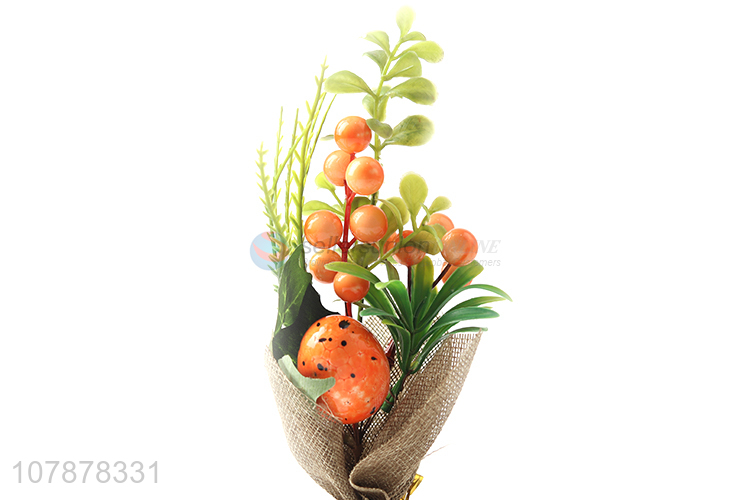 Latest arrival Easter decoration foam eggs simulation plant