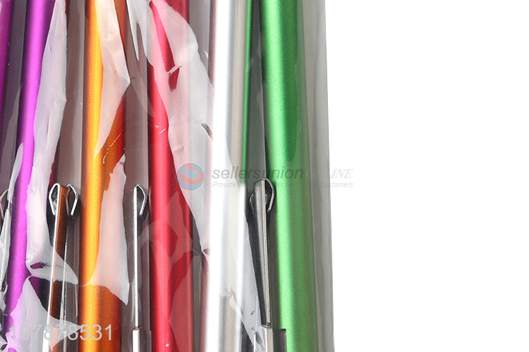 New design double-head ballpoint pen office writing pen 6 packs