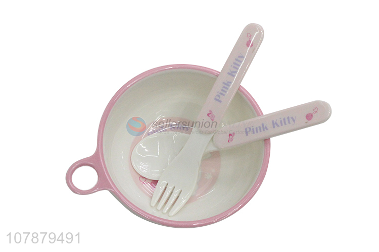 China wholesale anti-bacterial toddler dinnerware set kids feeding set