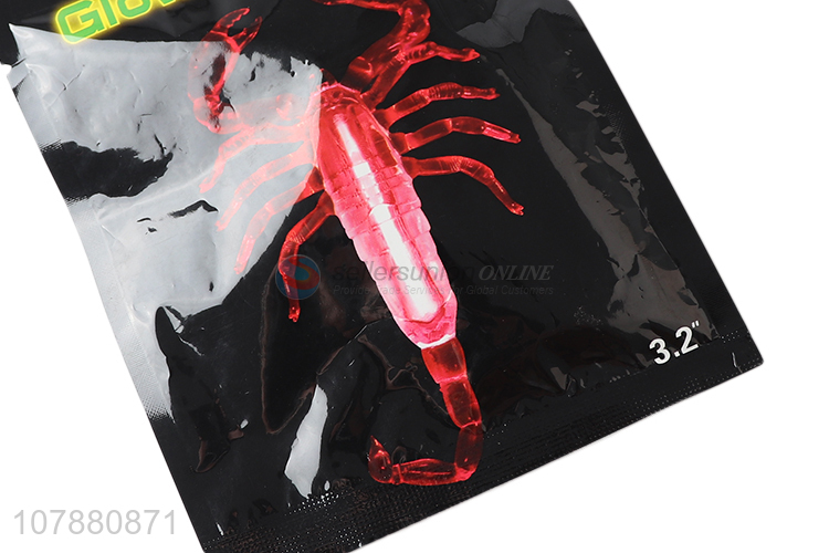 Good selling creative kids glow scorpion toys for gifts