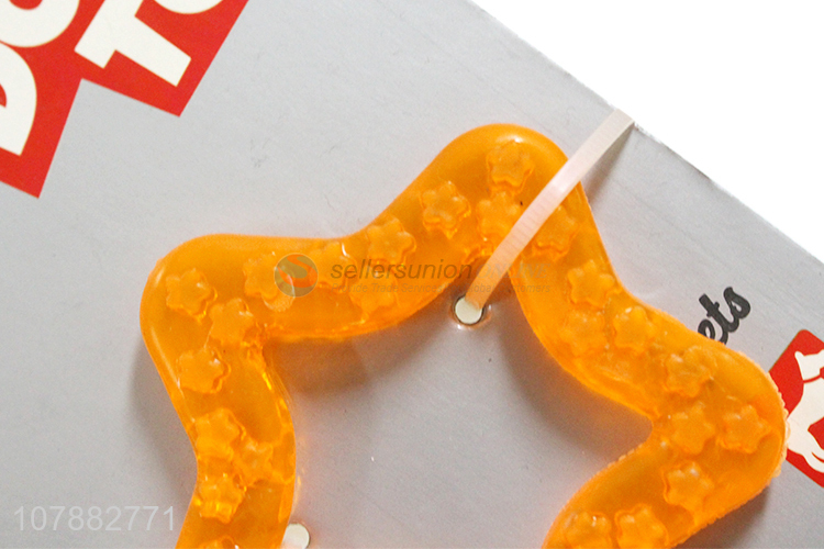 New Style Star Shape Pet Chew Toy Interactive Puppy Toys
