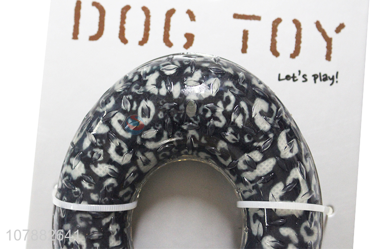 Best Sale Doughnut Shape Dog Training Toy Pet Chew Toy