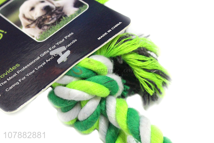 New Design Pet Chew Toy Cotton Rope Interactive Dog Toy