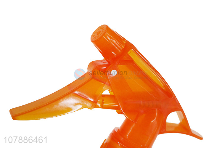 Yiwu wholesale orange plastic spray bottle garden watering can