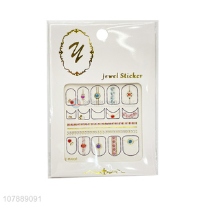 Fashion Style Fancy Jewel Nail Decoration Nail Stickers