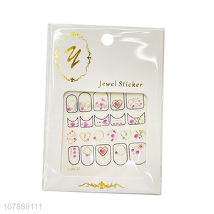 Good Quality Girly Jewel Stickers Nail Art Sticker Decals