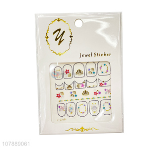 New Style Modern Jewel Sticker Nail Decals For Women And Girls