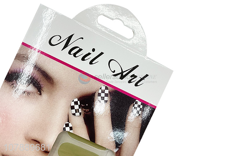 Good Quality Nail Art Stickers Nail Wraps For Girls