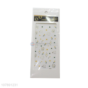 Factory wholesale creative multicolor paper nail sticker decoration