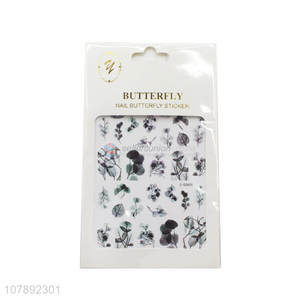 China wholesale eco-friendly waterproof nail art stickers