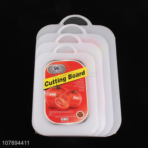 Factory Price Plastic Cutting Board Chopping Board With Handle