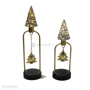 New arrival metal art led Christmas lamp standing tall night lamps