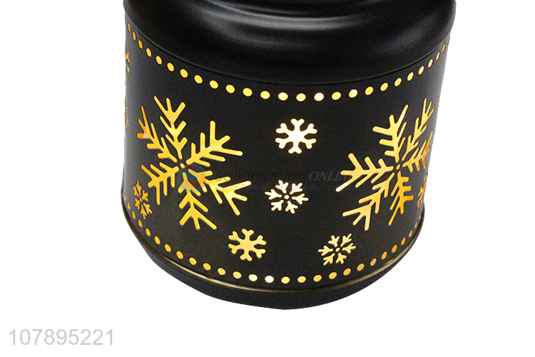 China supplier iron art battery operated led Christmas candle holder