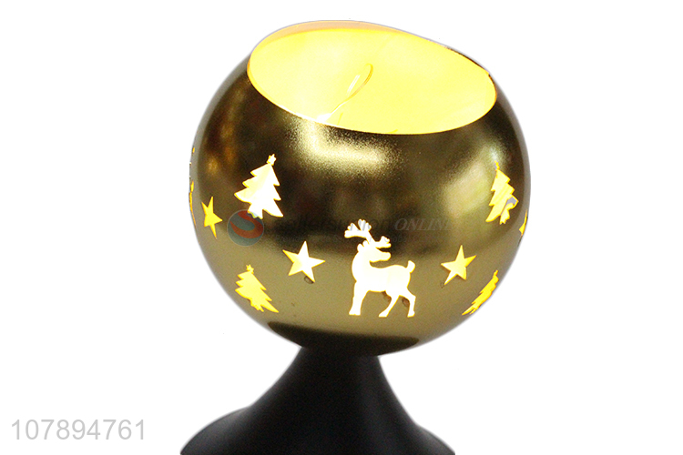 China products decorative spherical Christmas night lamp Xmas ball table lamp