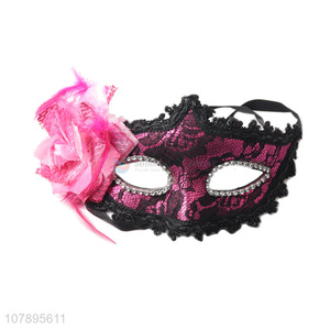 Cheap price reusable face mask female fashion lace mask for party