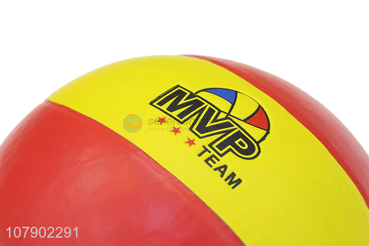 China factory professional machine stitched pu leather volleyball for training