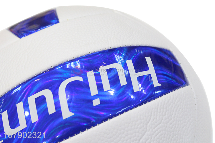 New arrival fashionable laser pu leather competition training volleyball