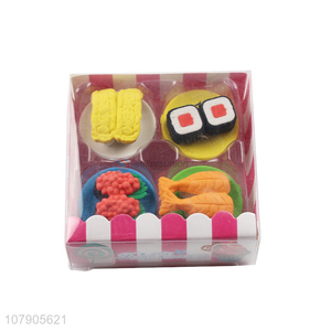 Best Quality Simulation Food Eraser Cute Students Eraser