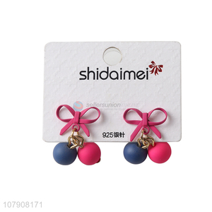Latest products durable decorative lady jewelry earrings for sale