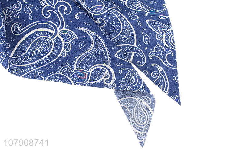 China manufacturer ethnic style hair scrunchies scarf elastic hair ties