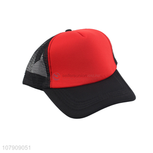 Cheap price durable summer baseball hat with top quality