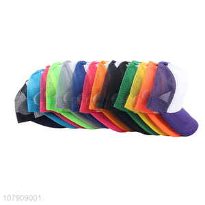 Hot sale fashion multicolored sports outdoor baseball cup hat