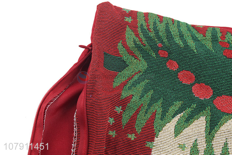 Custom Christmas Tree Pattern Pillow Case Cushion Cover